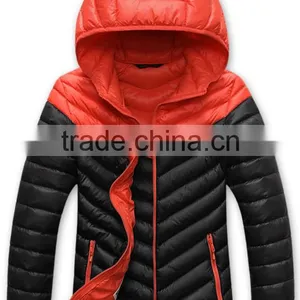 Customize Fashion Women Hoody Winter Warm Down Jacket/lovers' Ladies Nylon Down Feather Coat thumbnail-3