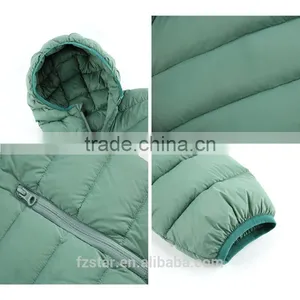 100%nylon Reverse Light Down Jacket With Hood ST15-DJ1005 thumbnail-3
