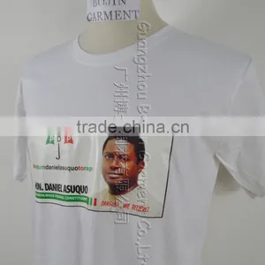 China Factory Custom 100%polyester Election T-shirts Export to Africa thumbnail-3