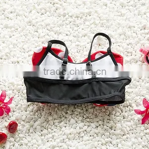 Popup Lovely Dot Children's Split Kids Swimwear For Girls thumbnail-3
