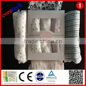 Hot Sale Organic Muslin Swaddle Blanket Factory thumbnail-3