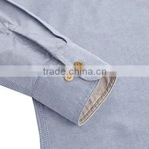 Button Down Collar Oxford Casual Oxford Shirt thumbnail-3