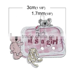 Manufacturer In China Decorative Wood Button thumbnail-2