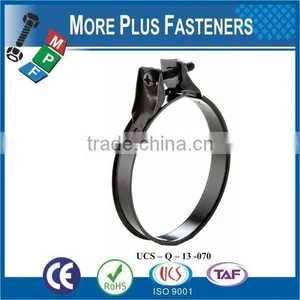 Made in Taiwan Stainless Steel German Type Hose Clamp Small Hose Clamps Round Hose Clamp thumbnail-1