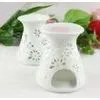 Pure White Matte Ceramic Aromatherapy Oil Burner With Tealight For Gifts MS-CB019 thumbnail-1