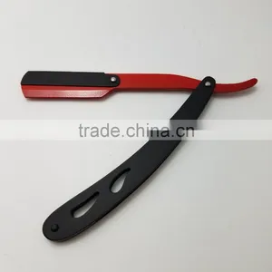 Professional Men's Shaving Razor Red Blade Black Handle thumbnail-5