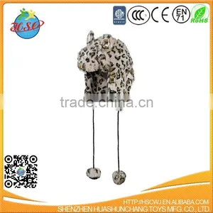 Women's Hat Animial Head Hat With Fur Ball thumbnail-1