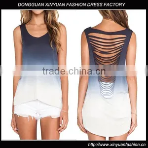 Brazil Tie Dry Tank Top, Wholesale Tank Top Women thumbnail-1