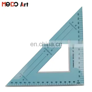 High Quality Plastic Ruler and Protractor and Set Square Set thumbnail-5