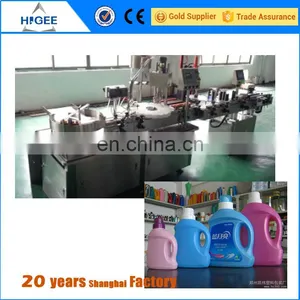 China Factory Small or Big Glass Perfume Round and Square Bottle Full Automatic Filling Capping and Labeling Machine Price thumbnail-1