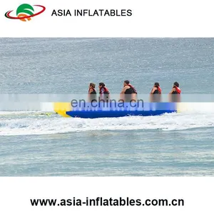 High Quality Inflatable Banana Boat Fly Fish, Inflatable Water Banana Boat, Inflatable Shark Boat for Water Ski Sports thumbnail-4