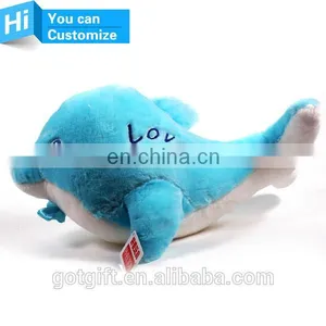 Hot Custom Dolphin Toy Plush, Stuffed Plush Dolphin thumbnail-1