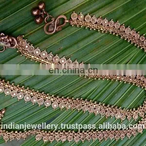 Anklet Jewelry Manufacturer, Custom Design, Gold, Rhodium Plated Ankle Bracelets Export thumbnail-6