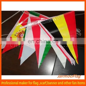 Custom Football Team National Flags Bunting thumbnail-1
