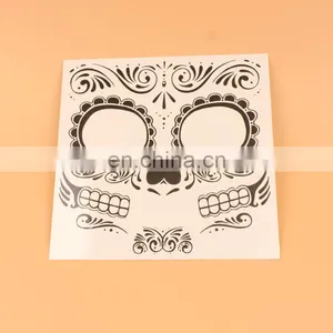 Halloween Decoration Costume Face Tattoo Sticker for Horror Cosplay Halloween Party thumbnail-5