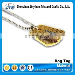Made in China Custom Gold Metal Brand Tag Wholesale thumbnail-4