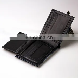 Top Quality Modern Style Real Leather Men's Wallets Luxury Genuine Leather Wallet thumbnail-4