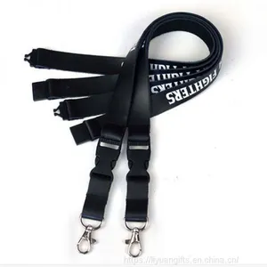 Promotional Cheap Custom Logo Leather Neck Lanyards With Name Tag thumbnail-1