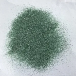 China Hot Sale Green Silicon Carbide /green Nicalon Grains 80# 100# for Sandblasting thumbnail-5