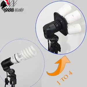 1 to 4 Four Head Light Socket (1 to 4) YL108,Studio Lightings thumbnail-5