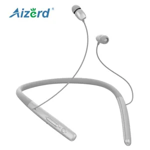 Wired Waterproof Stereo Original Neckband Metal Mini Manufacturer Bluetooth Sport Earphone thumbnail-1