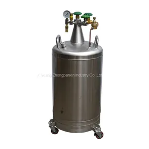 Stainless Steel Liquid Nitrogen Container Ydz-150 Cryogenic Storage Tank Price thumbnail-3