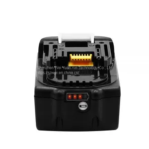 Replacement Bl1860 Cordless Drill Batteries 18V Bl1830 Bl1840 Bl1850 194204-5 LXT400 Batteries Pack thumbnail-1