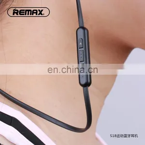 Remax Sports Bluetooth 4.2 Neckband Magnetic Wireless Earbuds Earphone thumbnail-4