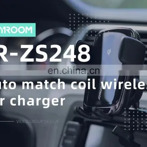 JOYROOM Other Mobile Phone Accessories Car Mount Wireless Charger 15W QI Mobile Phone Holders thumbnail-1