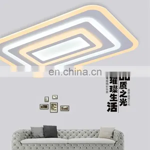 Square LED Chandeliers Light for Dining Living Room thumbnail-4