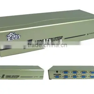 OEM VGA Disribution Amplifier 2 / 4 / 8 / 16 Port Optional , VGA Splitter Box With Factory Price thumbnail-1