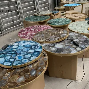 Factory Supplying Semi Precious Stone Table Top thumbnail-3