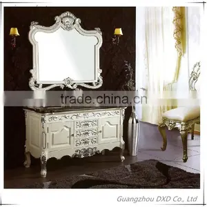 French Style Solid Wood Bathroom Cabinet thumbnail-1