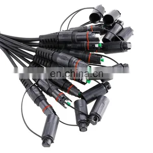 1 Fiber Single-Tube Singlemode Cable OptiTap to SC/APC Jumper thumbnail-2