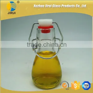 80ml Hot Sale Flip Top Clear Glass Wine Bottle thumbnail-5