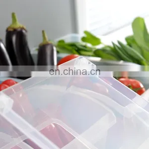 Good Price Kitchen Rectangular Plastic Refrigerator Storage Box thumbnail-5