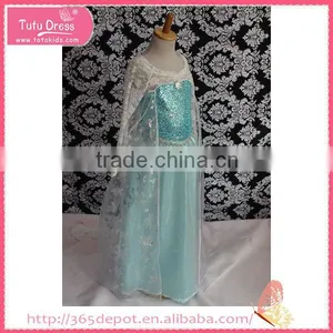 1-9 Years Kids Dance Costumes Long Sleeves Dress for Party thumbnail-1