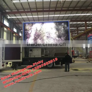 FOTON RGB Led Edge 2 Edge Display/RGB Advertising Mobile Display Screen on Truck thumbnail-5