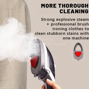 Electric IronMulti-functional Dry and Wet Double Ironing Steam Brush Household Strong Steam Fast Wrinkle Iron Steam Brush thumbnail-1