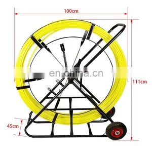 High Quality Fiberglass Conduit Snakes Duct Rodder 6mm Conduiting Cable Push Rods thumbnail-1