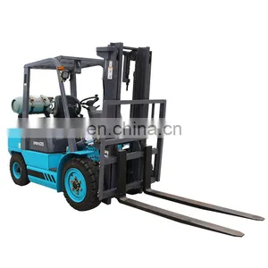 Hot Sale Chinese 3.5ton LPG/GASOLINE Forklift With Cheap Price thumbnail-1