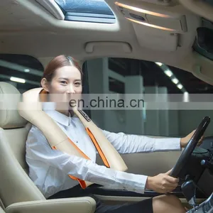 2019 Latest Design Shiatsu Kneading Health Care Electric Neck Back Shoulder Massager thumbnail-4