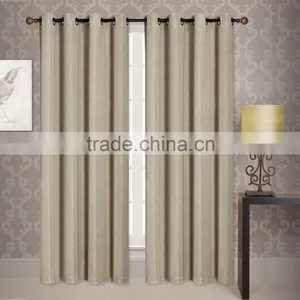 Knitted Elastic Fabric Curtain With Hooks thumbnail-2