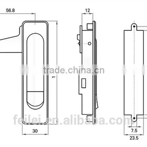 Cheap Prices!!! High Sercurity CE Certificated Plane Lock thumbnail-5