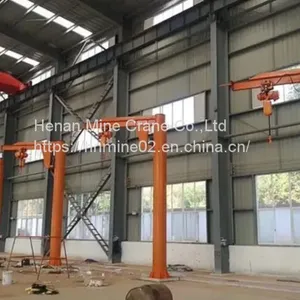 Pillar Column Type Jib Cantilever Slewing Crane Light Working Duty Equipment thumbnail-4