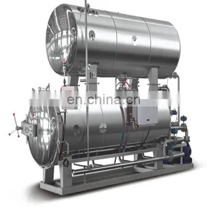 Qiangda Electric Steam Heating Canning Retort Autoclave Machine Water Bath Retort thumbnail-3