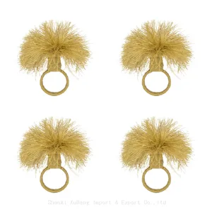 Unique Style Braided Tassel Napkin Ring Hotel Banquet Tableware Decoration thumbnail-1