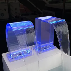 WF300 Acrylic Material Waterfall For Swimming Pool thumbnail-4
