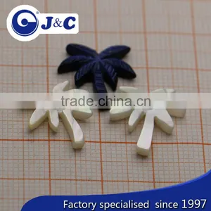 Coconut Tree Shape MOP Shell Buttons,pearl Shell Brooch thumbnail-4