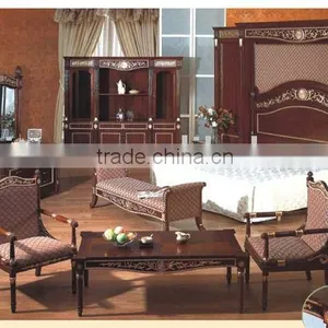 Classic Style Hotel King Bedroom Furniture PFG356 thumbnail-1